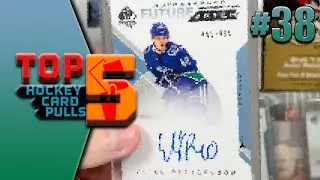 Top 5 Hockey Card Pulls of the Week #38 (feat. zeeree Gaming, Top Corner Breaks, etc.)