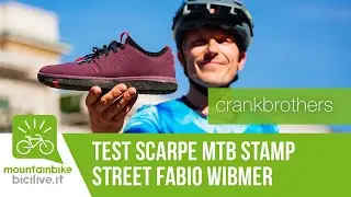 Test scarpe MTB Crank Brothers Stamp Street Fabio Wibmer