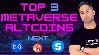 ТОП 3 ИГРЫ Metaverse! Крипто-монеты Metaverse, которые взлетят так же, как AXS / MANA / SAND