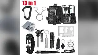 13 IN 1 OUTDOOR EMERGENCY SURVIVAL KIT