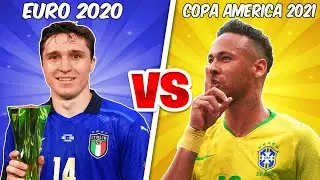 ECHIPA EURO 2020 VS ECHIPA COPA AMERICA 2021 ( FIFA 21 EXPERIMENT )
