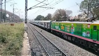 22665 Uday Express from KSR BENGALURU (14:15) to COIMBATORE Junction (21:05) #railway #train #view
