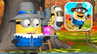 Pilgriminion Minion rush Thanksminion Day SPECIAL MISSION stage 1 gameplay walkthrough ios android