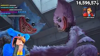 KreekCraft Reacts to Huggy and Kissy Death Poppy Playtime Chapter 5
