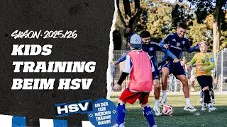 KIDS-TRAINING BEIM HSV | Fußball, Spaß & Training mit den Profis