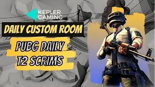 PUBG MOBILE LIVE | T2 Custom Room | Kepler Gaming | T2 Vikendi| Ft. DRAKE