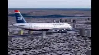 US Airways 1549, Miracle on the Hudson River (Simulation)