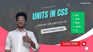 CSS Units in Hindi: Complete Guide to Understanding and Using CSS Measurement Units | Web Dev Tut 39