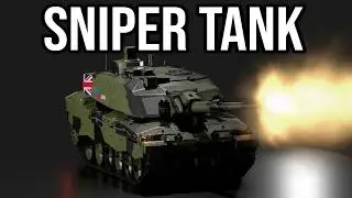 British Challenger 3 at the Range | SNIPER TANK