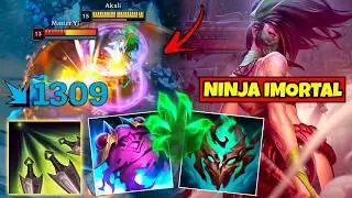 AKALI TANK COM ITEM DE SUPORTE É A BUILD MAIS OP QUE VOCÊ VAI VER HOJE