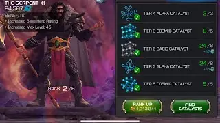 MCOC rank 3 serpent #mcoc #theserpent #villain