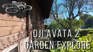 DJI Avata 2 -  visite le jardin
