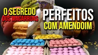 O segredo dos macarrons elaborado com farinha de amendoim - mais barato e muito mais saboroso
