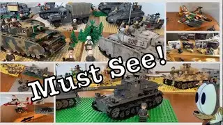 Обзор моей коллекции наборов Brickmania