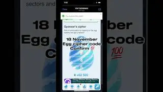 18 November Yaytsogarm egg cipher code today egg cipher code #shortsfeed #ytshorts #trending