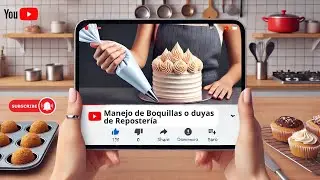 COMO MANEJAR BOQUILLAS O DUYAS EN REPOSTERÍA - Como Todo Un Experto