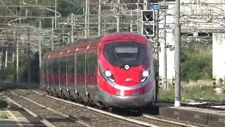 SVIO ETR 500 A ROMA PRENESTINA: TRENI AV DEVIATI + ALTRI TRENI SULLA LINEA ROMA-NAPOLI VIA FORMIA!