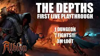 THE DEPTHS is by FAR the best content in Albion! 7 Fights, Good loot, Endless PvP and PvE! | Albion