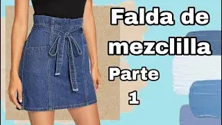FALDA  CORTA DE MUJER (PARTE 1)