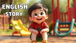 The Magic Words Thank You| English story | English beginner | #englishlearning #englishstories #kids