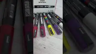 Акриловый маркер Uni Posca 1,8-2,5 мм PC-5M белый
