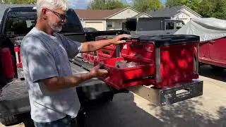 Milwaukee Packout Compatible Truck Bed Slides: Gary's Setup