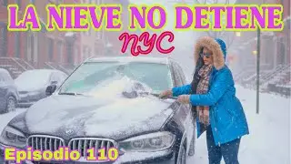 New York under an extreme snowstorm&hellip; and life goes on