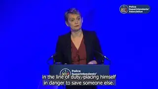 Shadow Home Secretary announces Labour backing of Medals for Heroes campaign - PSA Conference 2023