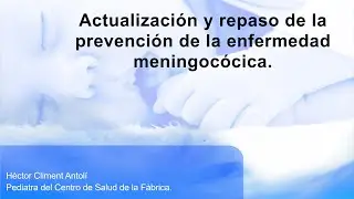 Charla prevención del meningococo