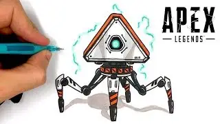 HOW TO DRAW CHEST FROM APEX LEGENDS !