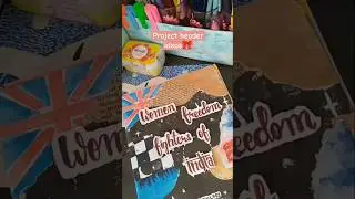project ideas💡|| header and banner 🎋    #project #heading #diy #projectcovers