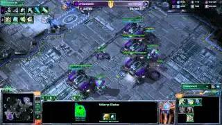 LEXCRAFT - xHassassin (T) vs spinnercat (P) - Daybreak Game 3