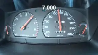 Hyundai Lantra GT 1993 acceleration 0-100km/h and 80-120km/h