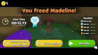 [PB] Madeline 12.73  | Super Bear Adventure Speedrun
