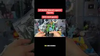 Upgrade 5 marvel legends figures with cloth goods