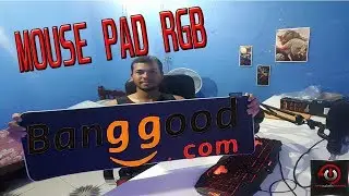 MOUSE PAD RGB GMS-X5 MUITO TOP !!! SE LIGA NO TAMANHO !!