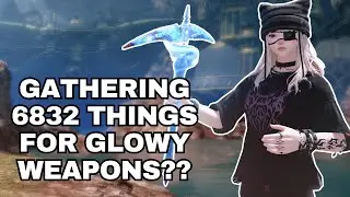 Skysteel Gathering Relics: 6,832 Items for Glowy Tools?? | Achievement Diaries FFXIV  #8