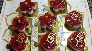 ميني تشيز كيك توندونس 2026✨بذون فرن و بذوق حب الملوك🍒ويذوب فالفم 😋
