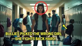 BULLIES try to CUT the NEW GIRL'S HAIR, BIG MISTAKE... SHE WAS A BRUTAL FIGHTER