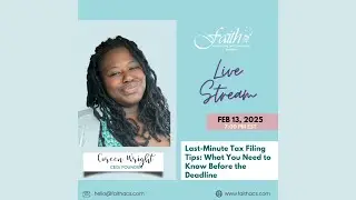 [LIIVE STREAM] Last-Minute Tax Filing Tips: What You Need to Know Before the Deadline