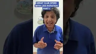 GREAT CLUB SPEED WITH LESS ROTATION - PART I YourGolfGuru.com