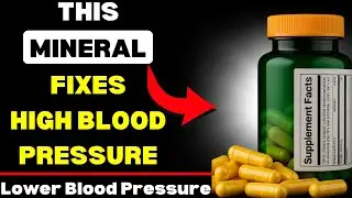 Top 3 Minerals You MUST Take for High Blood Pressure! (Lower Blood Pressure)