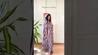 Who knew a kaftan I'd wear to lounge, could be worn out for a dinner ? #fashionblogger #styling