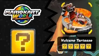 Dove TROVARE tutti i PANNELLI ? del VULCANO TARTOSSO - Mario Kart World tutorial ITA
