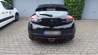 Renault Megane 3 RS CUP-S Stock Exhaust after 3500km Sport-Mode