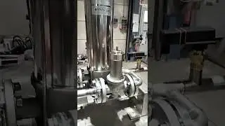 ⚙️ Vertical Multistage Pump in Action | Industrial Engineering #Shorts