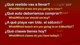 Qué vs. Cuál in Spanish