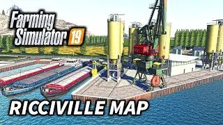 FS19 RICCIVILLE MAP | LS19 Mods - Карта, Добыча полезных ископаемых, Тракторы, Грузовик, Инструменты