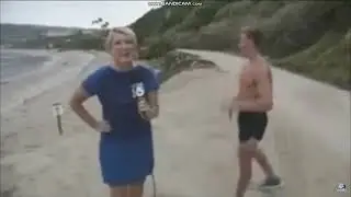 you tube, wendy, 35 yo, tall blonde news reporter babe in dress gets very aroused & very horny for 3