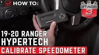 Как использовать инструмент калибровки спидометра Ranger Hypertech 2019-2020 годов